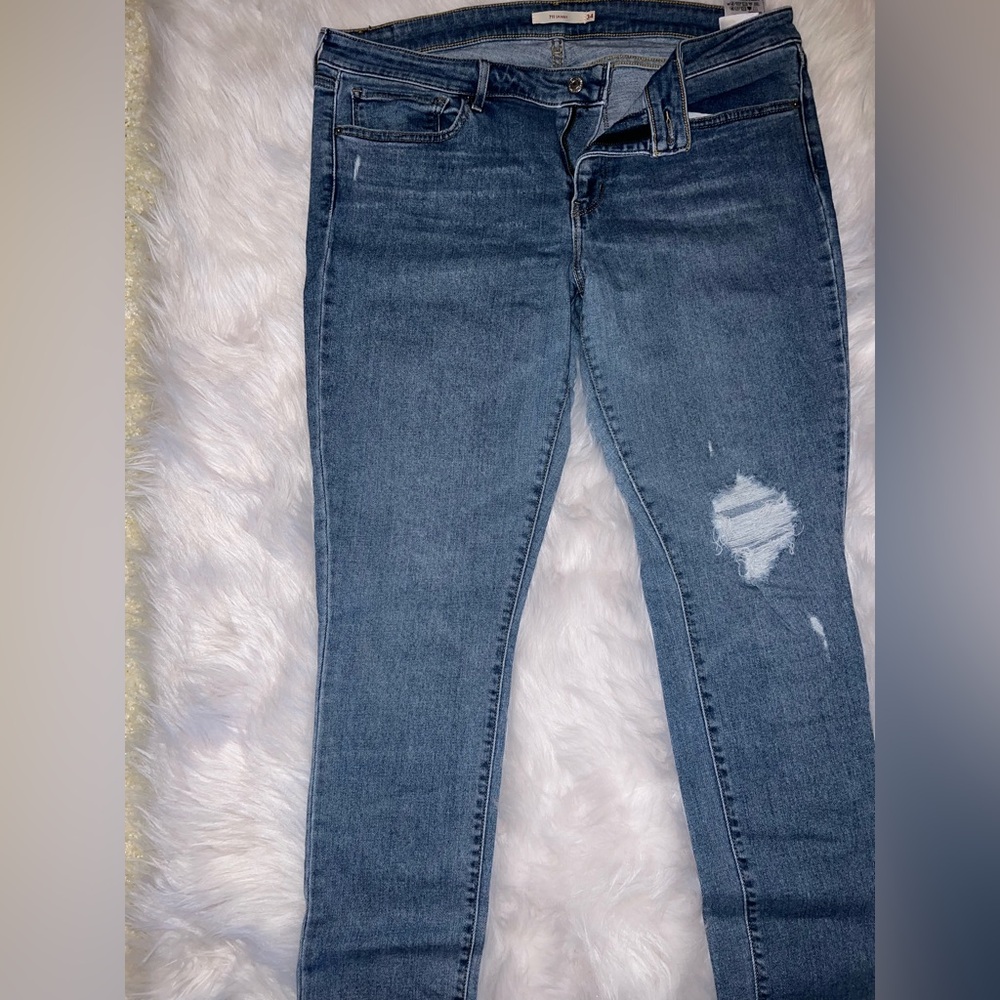 Levi's 711 Distressed Skinny jeans - Picture 5 of 8